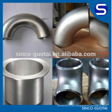 ss304 ss316l butt welding Stainless Steel oil pipe fittings